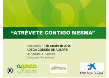Condes de Albarei inicia mañá o ciclo 2016 de Xornadas de fomento da igualdade “Atrévete Contigo Mesma”