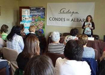 Éxito da inauguración do programa de envellecemento activo “Coidar, coidarte” en Condes de Albarei