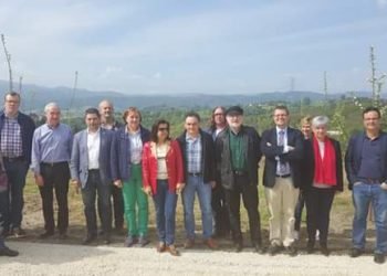 Campoastur inaugura o “Paseo das 100 variedades”, pomar especializado en sidra