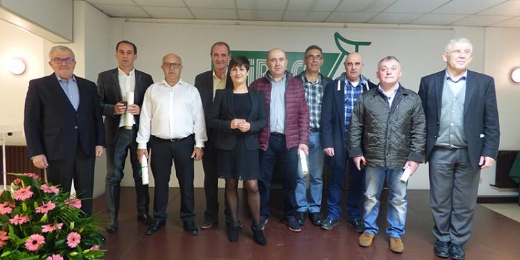 Feiraco homenaxea os seus traballadores veteráns nos seus tradicionais actos de Nadal