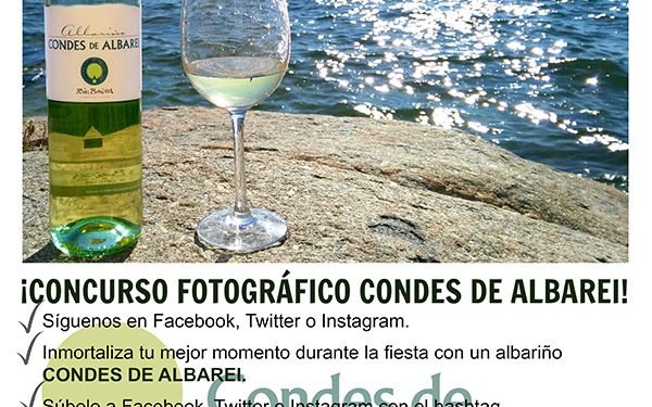 Condes de Albarei celebra o seu II Concurso fotográfico da Festa do Albariño en redes sociais