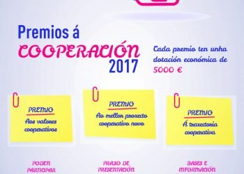 O día 30 acaba o prazo de presentación aos Premios á Cooperación e ao Cooperativismo no Ensino