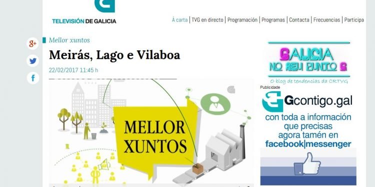 As cooperativas de Meirás, Vilaboa e Lago, protagonistas na TVG