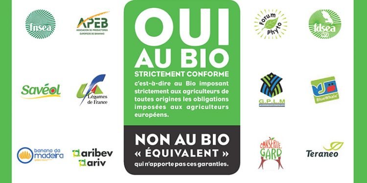 NON ao etiquetado BIO de produtos importados que non cumpran a norma europea