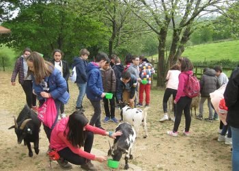 Cincuenta escolares de Lugo descobren a economía social en Xanceda