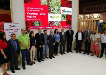 El convenio para la comercialización de productos agrarios de calidad diferenciada de Vegalsa-Eroski y AGACA prevé superar 1.500.000 euros de facturación en 2017