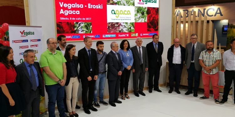 El convenio para la comercialización de productos agrarios de calidad diferenciada de Vegalsa-Eroski y AGACA prevé superar 1.500.000 euros de facturación en 2017