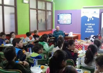 Ortigueira almorza san con AGACA e Obra Social “la Caixa”