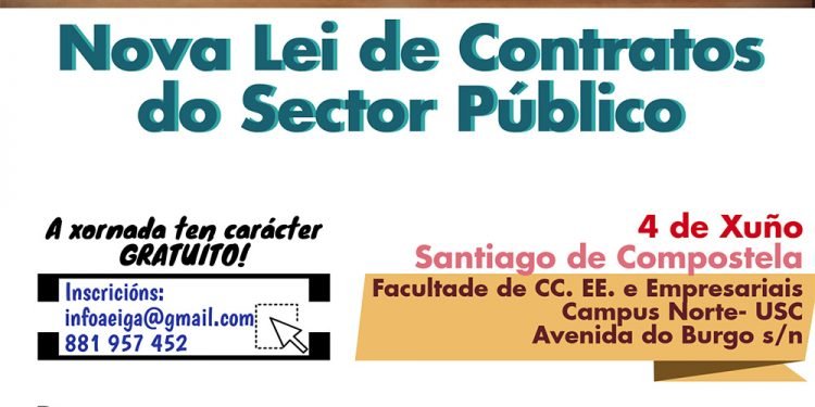 Xornada do Foro pola Economía Social Galega acerca da nova Lei de Contratos do Sector Público