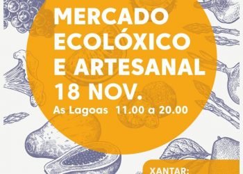 Mercado ecolóxico e artesanal o 18 de novembro nas Lagoas