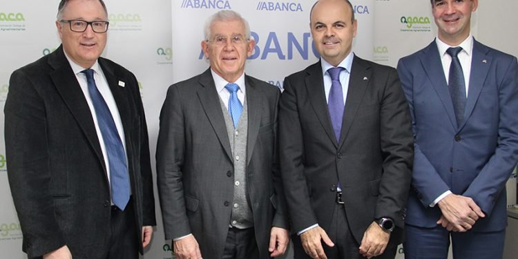 AGACA e ABANCA renovan o convenio de colaboración para facilitar o financiamento ao cooperativismo agroalimentario galego