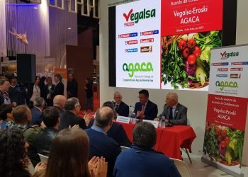 Vegalsa-Eroski destinó más de 1.308.000 euros a compras de productos agrarios de calidad diferenciada en el marco de su convenio con Agaca, un 3,5% más que en 2017