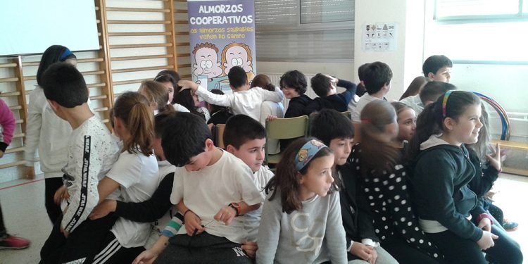 O Ponte Sampaio almorza saudablemente