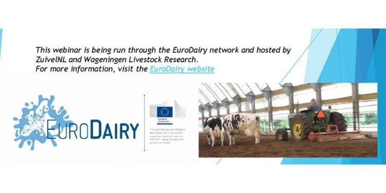 Seminario online de la red EuroDairy sobre cuidado vacuno y materiales para camas el 14 de febrero