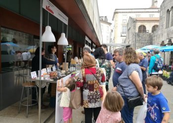 La economía social gallega expuso con éxito sus productos más innovadores en Santiago