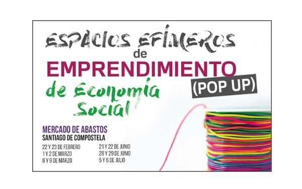 El pop up “Espacios Efímeros de Emprendimiento” de economía social regresa al Mercado de Santiago