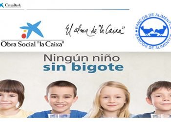 Comeza a campaña solidaria “Ningún neno sen bigote” de La Caixa e a Federación Española de Bancos de Alimentos