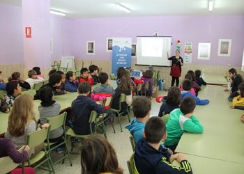 Cincuenta estudantes de Monforte proban almorzos saudables “con Beizos Brancos”