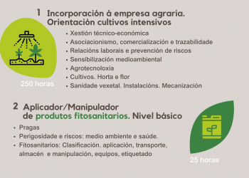 Abre a matrícula ao curso online de incorporación ao sector horta