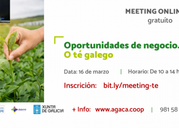 Inscríbete ao “Meeting formativo: oportunidades de negocio. Té galego” que será o 16 de marzo
