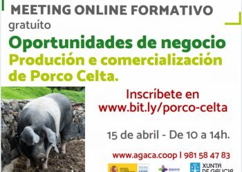 ‘- Meeting formativo online: “Oportunidades de negocio. Porco celta”