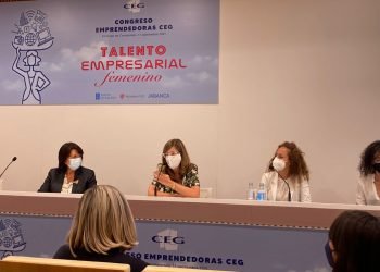 Loli Calvo, presidenta de Nós, as Mulleres participou no Congreso “Talento Empresarial Feminino”