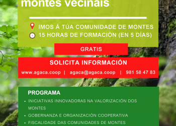 OJO! Nueva ronda de Obradoiros para Comunidades de Montes Vecinales. ¡Vamos a tu Comunidad!