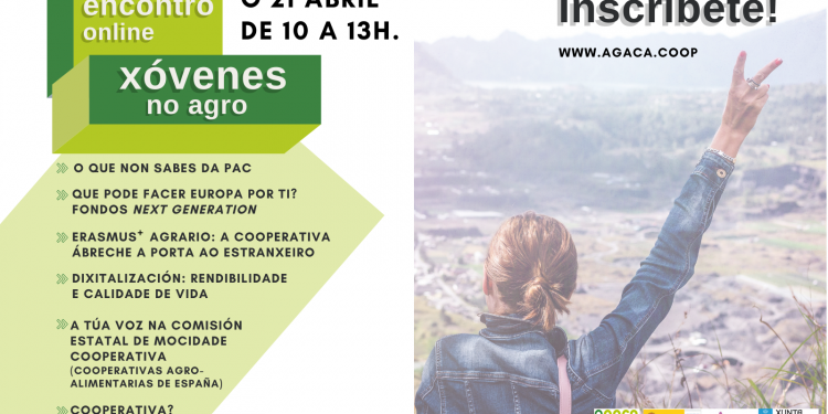 Convocamos un encuentro online de Jóvenes del sector agroalimentario el 21 de abril
