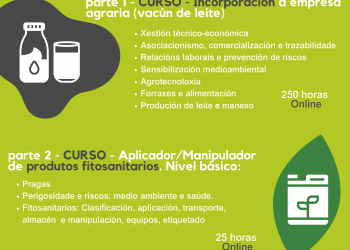 — CURSO ONLINE: Incorporación a la producción de leche de vacuno. Aplazado el inicio.