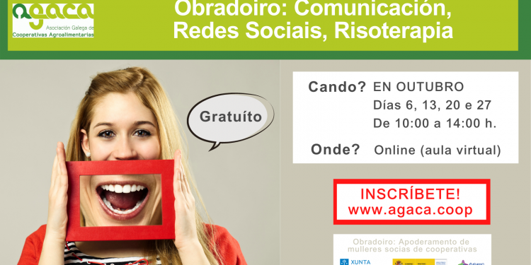 Inscripción abierta: Comunicación, redes sociales y risoterapia gratis en un taller online dirigido a mujeres