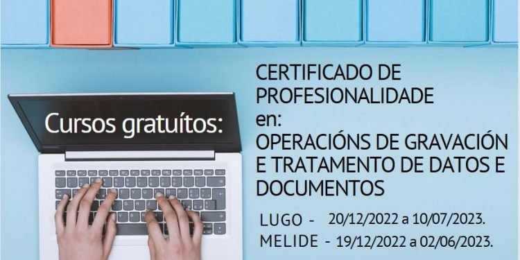 NUEVAS FECHAS cursos para obtención de certificados de profesionalidad en Lugo y Melide
