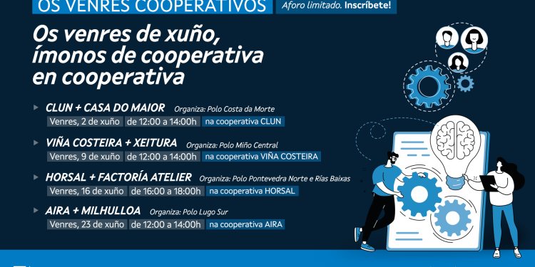 As cooperativas abren as súas portas en xuño