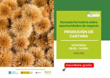 É posible inscribirse á xornada sobre produción de castaña do 21 de marzo