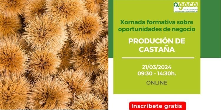 Es posible inscribirse a la jornada sobre producción del castaña del 21 de marzo