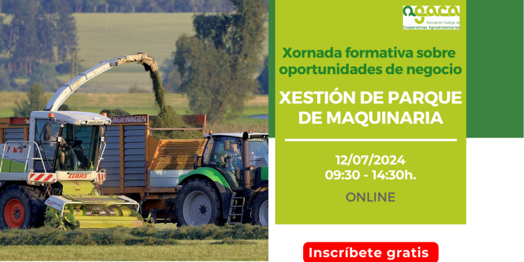 — Jornada formativa sobre oportunidades de negocio: gestión de parques de maquinaria.