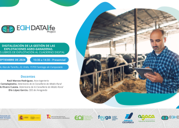 AGACA acoge la Jornada “Digitalización de la gestión de las explotaciones agro-ganaderas. De los libros de explotación al cuaderno digital” el 10 de septiembre
