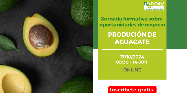 Abre la inscripción a una jornada sobre producción de aguacate