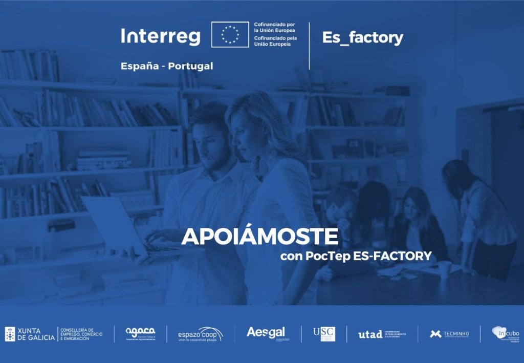 Cartel iniciativa emprendemento economía verde ES-FACTORY