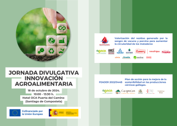 Nuevos usos para la sangre residual de mataderos y un plan de acción para la producción de carne gallega en una Jornada sobre Innovación Agroalimentaria