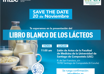 A FEN e a InLac presentarán o “Libro Branco dos Lácteos” en Santiago de Compostela o vindeiro mércores 20 de novembro