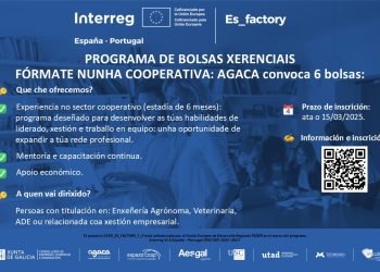Nueva oportunidad: realiza formación práctica en cooperativas con ES-Factory y AGACA