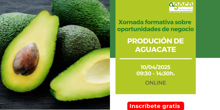 AGACA imparte formación en producción de aguacate el 10 de abril