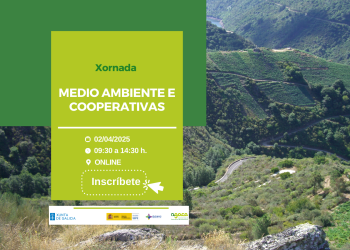 Abre a inscrición á Xornada “Medio ambiente e cooperativas” que será o 2 de abril