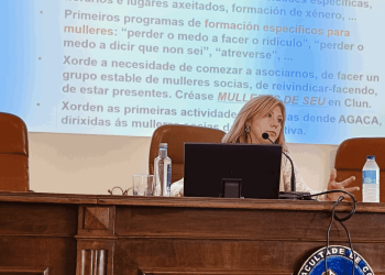 La presidenta de AGACA visibiliza en la UVigo el empoderamiento de las cooperativistas rurales