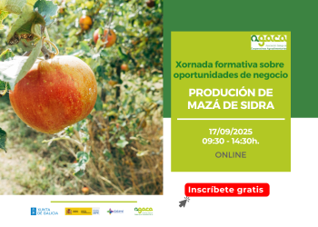 Abre inscripción la formación sobre oportunidades de negocio en la producción de manzana de sidra