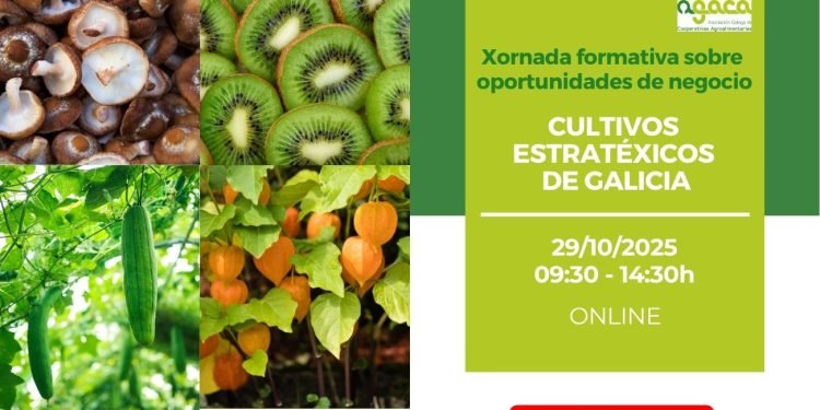 El 29 de octubre AGACA imparte formación sobre cultivos estratégicos en Galicia