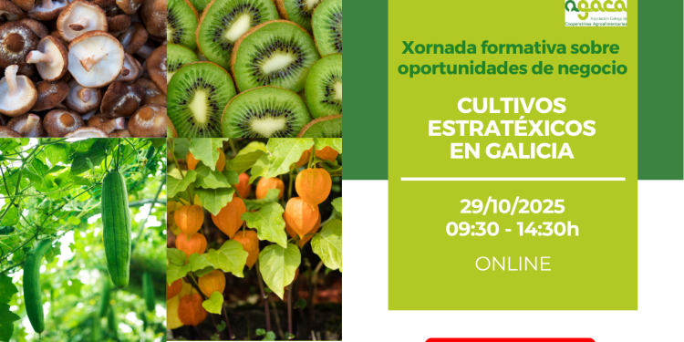 El 29 de octubre AGACA imparte formación sobre cultivos estratégicos en Galicia