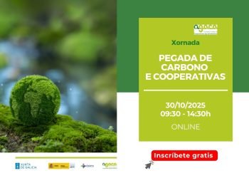 Abierto el plazo para la jornada formativa sobre huella de carbono y cooperativas