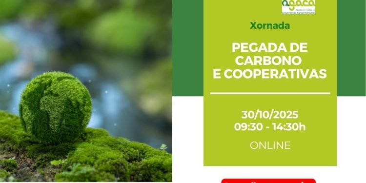 Abierto el plazo para la jornada formativa sobre huella de carbono y cooperativas