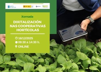 Aberto o prazo de inscrición para a xornada de dixitalización nas cooperativas hortícolas